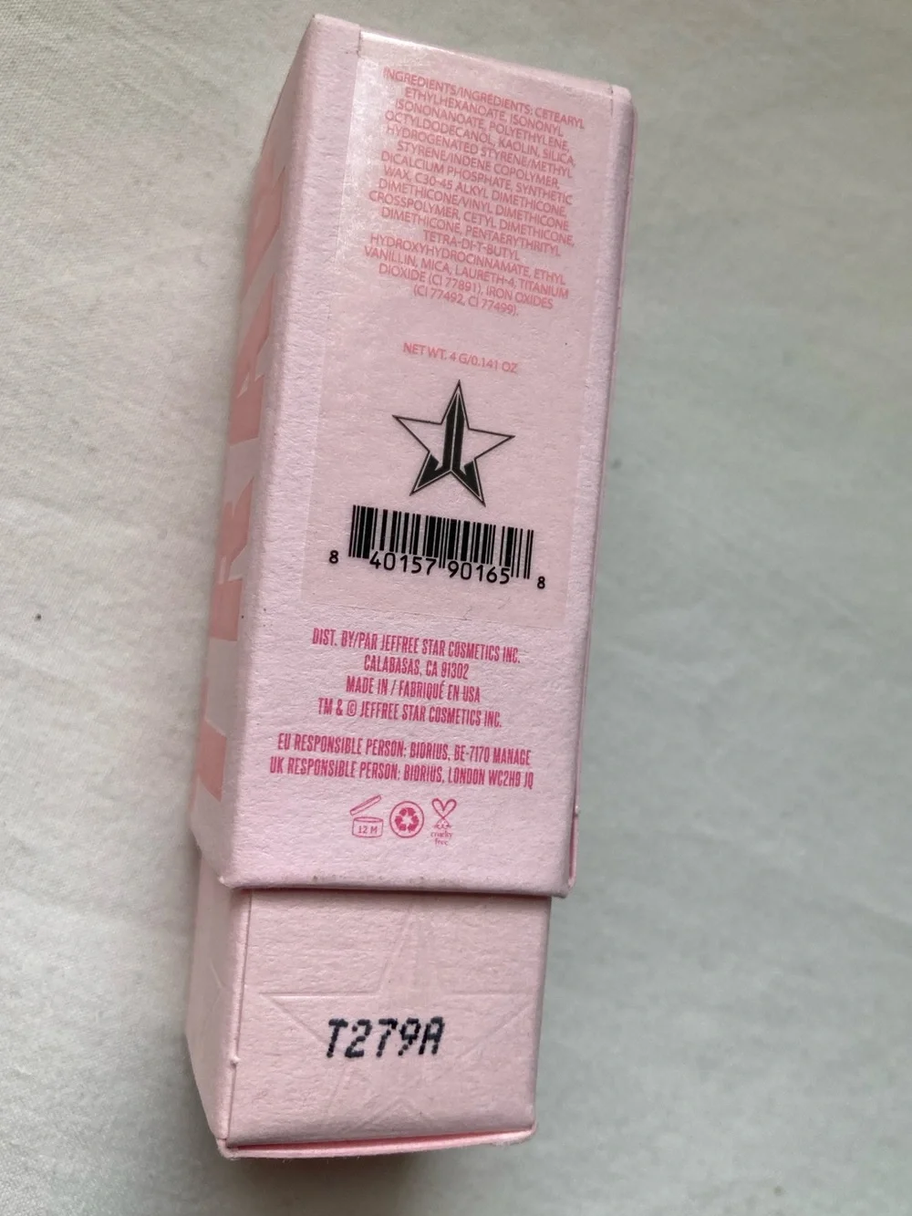 Jeffree Star Shade So Jaded Velvet Trap Lipstick New in Box